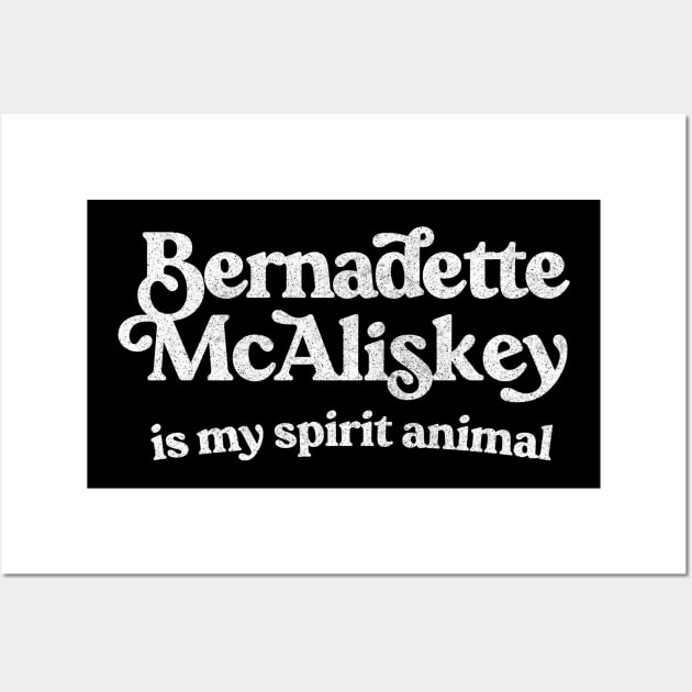 Bernadette McAliskey Is My Spirit Animal Wall Art by feck!